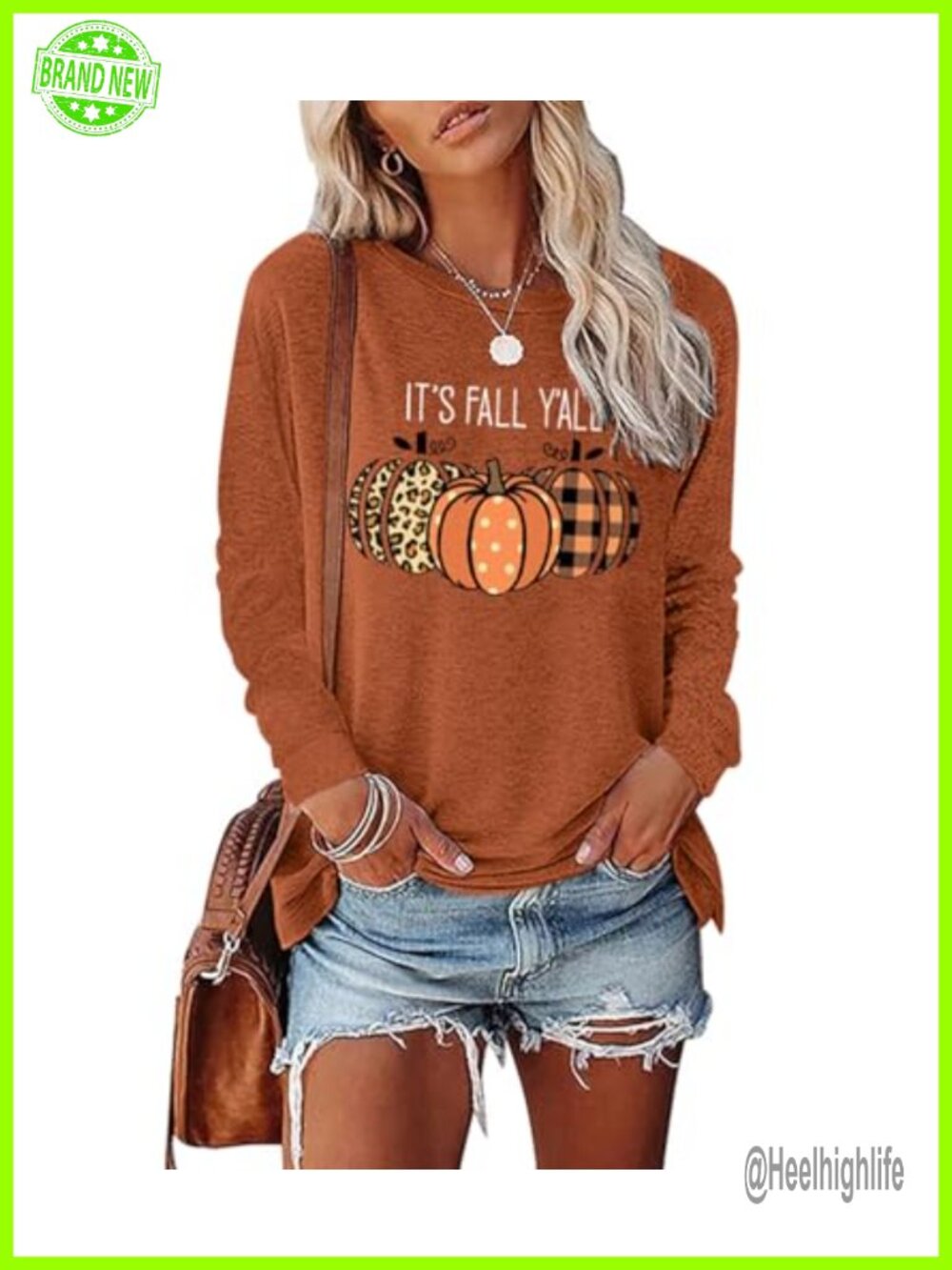 Womens Pumpkin Graphic Sweatshirt Crewneck Long Sleeve Fall Pullover